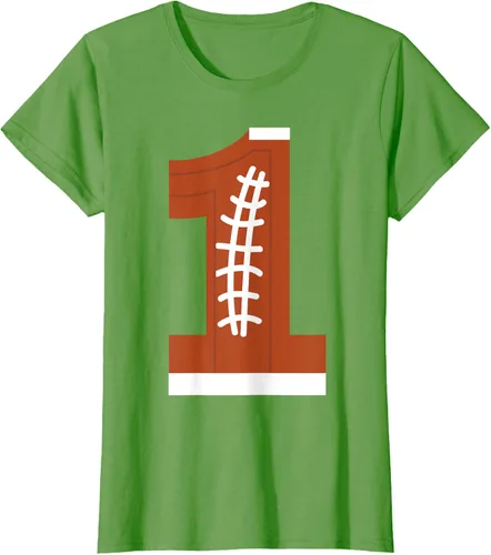 Vista 3 de 1st Birthday Football Ball Boys Camiseta de regalo de 1 año Negro