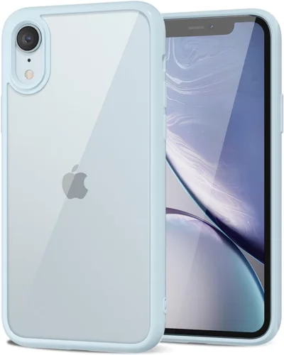Vista 170 de LoeoeL para iPhone 8 Plus/ 7 Plus Funda Transparente, Funda Híbrida de Teléfono [Plástico Duro y Parachoques de Silicona Suave] Cubierta Protectora