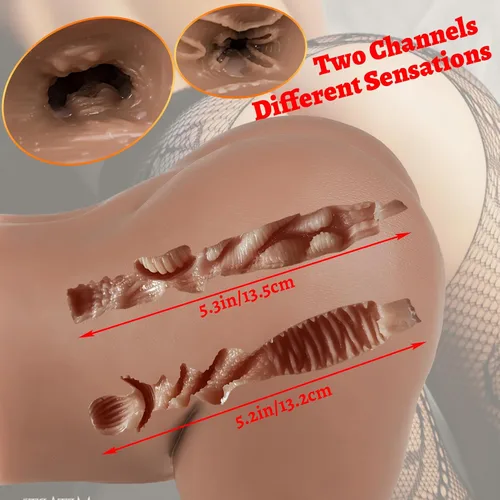 Vista 6 de Hipgaga Muñeca Sexual Masculina Masturbador Realista Muñeca de Coño de Bolsillo Juguetes para Adultos, Muñecas Sexuales de Tamaño Completo de 9