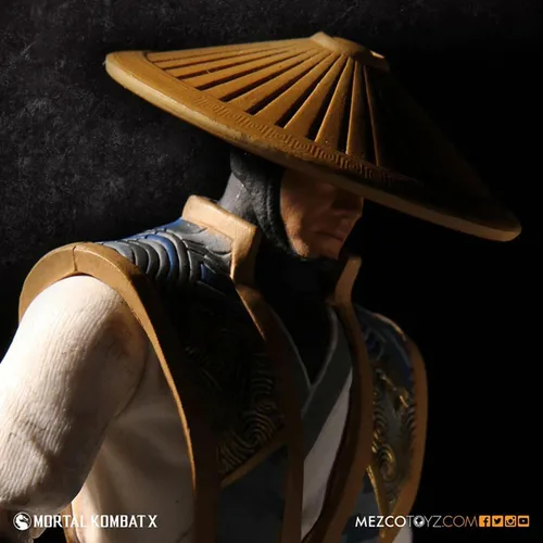 Vista 5 de Mezco Mortal Kombat X Raiden - Figura de acción de 4 pulgadas