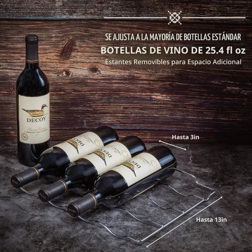 Vista 5 de Ivation Refrigerador de vino con compresor de 12 botellas con cerradura Gran bodega independiente para vino tinto, blanco, champán o espumoso