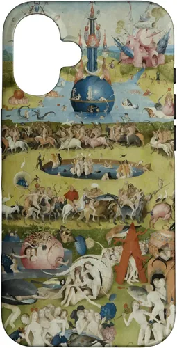 Vista 32 de Hieronymus Bosch - Carcasa para iPhone 17, diseño de jardín de las delicias terrenales