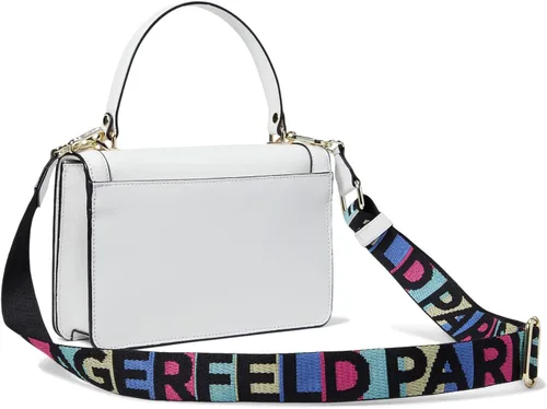 Vista 2 de KARL LAGERFELD womens Simone Logo Satchel Crossbdoy