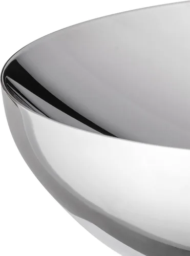 Vista 3 de Alessi Cuenco "Doble", mediano, plateado