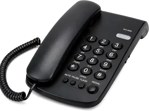 Vista 9 de Uvital Teléfono inalámbrico con DECT 6.0, altavoz dúplex completo, pantalla iluminada, identificación de llamada/llamada en espera/bloqueo