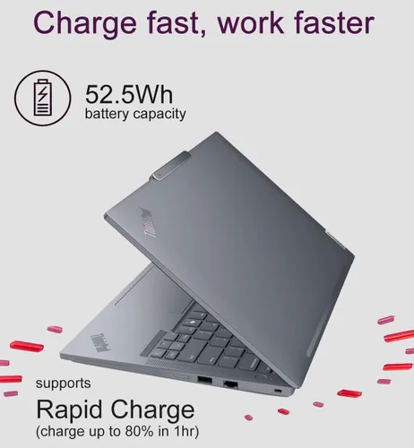 Vista 5 de Lenovo ThinkPad T14 - Computadora portátil, pantalla táctil de 14", Intel