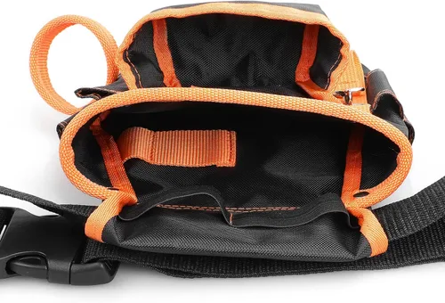 Vista 4 de YOOFAN Bolsa de herramientas - Cinturón de herramientas para electricista, carpintero, técnico de construcción, jardinería, accesorios de trabajo