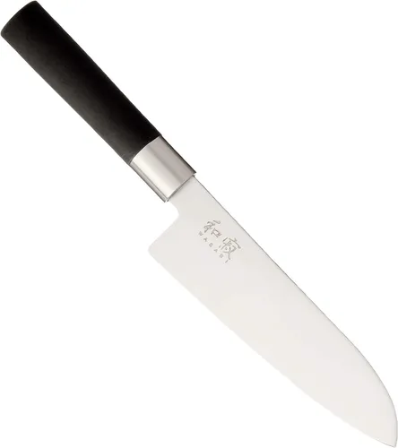 Vista 5 de Cuchillo de pan Wasabi Kai de 9 pulgadas, las serraciones anchas son suaves con el pan, el mango cómodo ofrece un agarre seguro en condiciones
