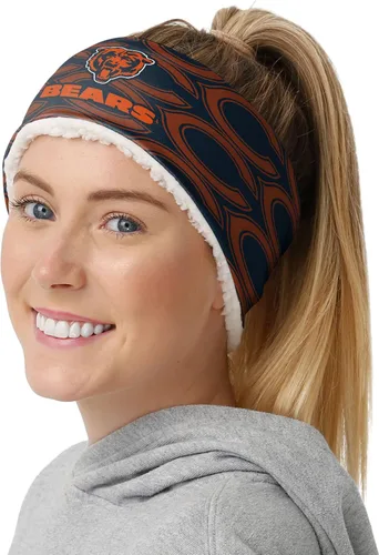 Vista 122 de FOCO Diadema de moda para mujer con logotipo de equipo de la NFL Gradiente impreso.