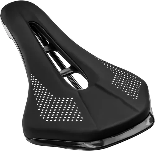 Vista 3 de Asiento de bicicleta cómodo para hombres y mujeres, ajuste universal para bicicletas de carretera/montaña, impermeable, suave, asiento de ciclismo