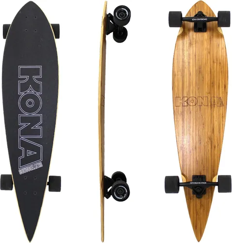 Vista 7 de Bamboo Series Cruiser - Patineta completa Bambú Dropthru