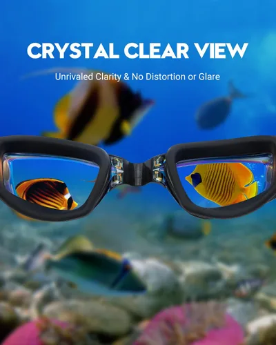 Vista 5 de Gafas de natación: paquete de 2 gafas de natación antivaho, sin fugas, protección UV, para adultos, hombres, mujeres, jóvenes
