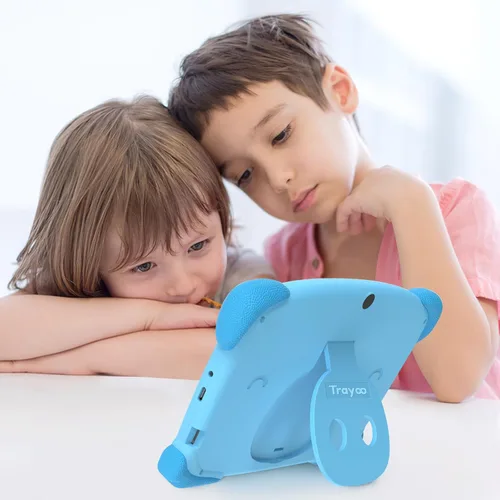 Vista 4 de Tableta infantil de 7 pulgadas para niños, tableta de 32 GB para niños pequeños con funda a prueba de golpes, Bluetooth, WiFi, Google, Netflix