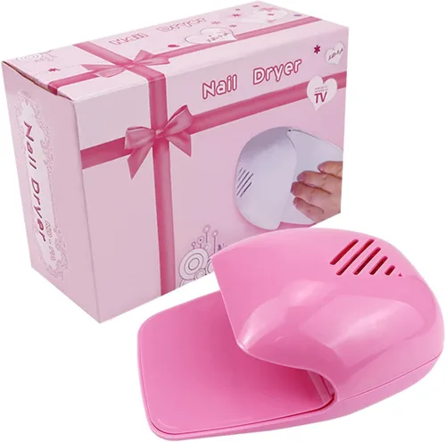 Vista 9 de Secador de uñas portátil, secado rápido, esmalte de uñas regular, soplador de aire, secadora de uñas, máquina de esmalte de uñas, secador