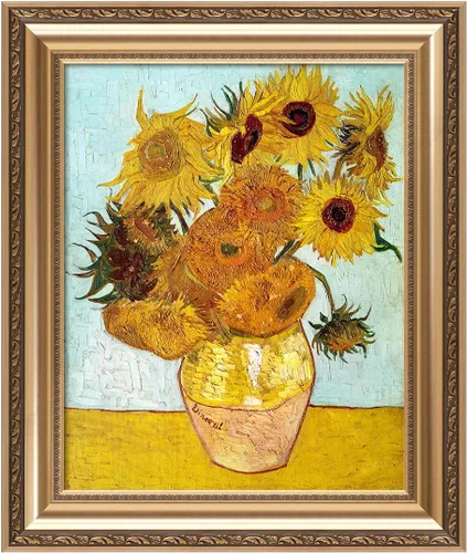 Vista 106 de IPIC - Campo de trigo con cuervos, reproducción artística de Vincent Van Gogh. Lienzo de giclée para decoración del hogar 10#F (20 x 16)