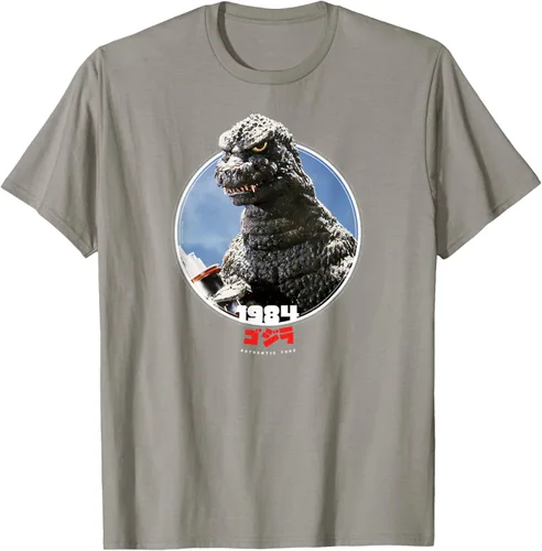 Vista 35 de Godzilla 1984 El regreso de Godzilla Icons of Toho - Camiseta pequeña Negro