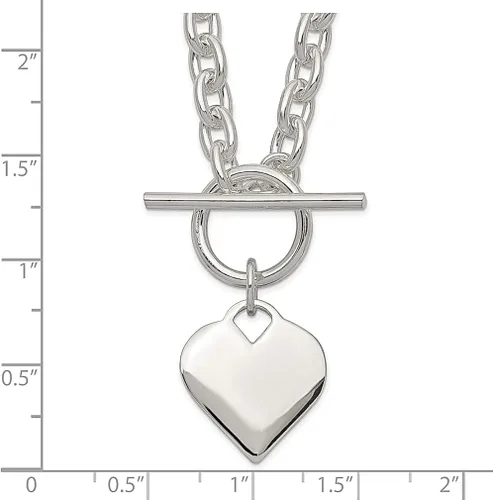 Vista 4 de ICE CARATS Collar de plata de ley 925 grabable con dije de corazón con dije de disco de amor, joyería fina para mujer, regalos para ella