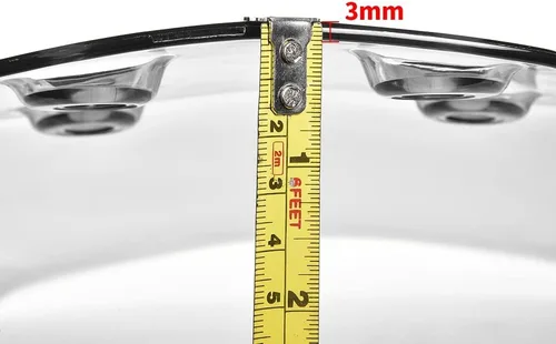 Vista 5 de GLoyer Motorcycle Windshield 2018 2019 X 300 Motorcycle Windscreen Flyscreen Windshield Wind Deflector Parts Compatible with Kawasaki VersysX300
