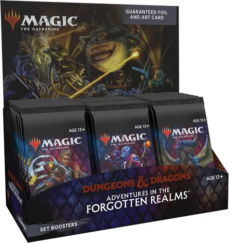 Vista 7 de Magic: The Gathering Adventures in The Forgotten Realms Set Booster Box, 30 paquetes, para mayores de 13 años