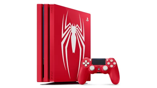 Vista 3 de PlayStation 4 Pro 1TB Limited Edition Console - Marvels Spider-Man Bundle Discontinued