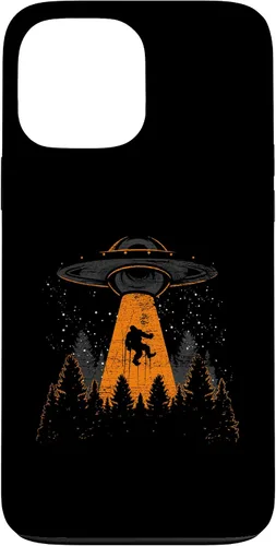 Vista 24 de Science Fiction Kryptide Sasquatch Alien UFO Myth Bigfoot Case for iPhone 17