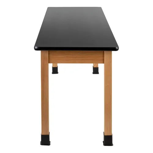 Vista 3 de Learniture Mesa de laboratorio científico con parte superior laminada de alta presión (24 pulgadas de ancho x 72 pulgadas de largo)
