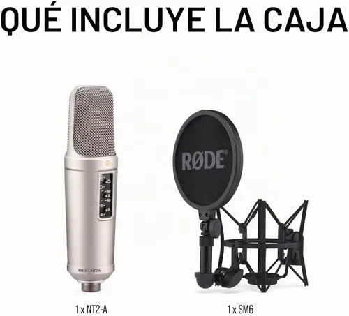 Vista 8 de Rode NT2A Anniversary Vocal Multi-Pattern Dual Condenser Micrófono Paquete