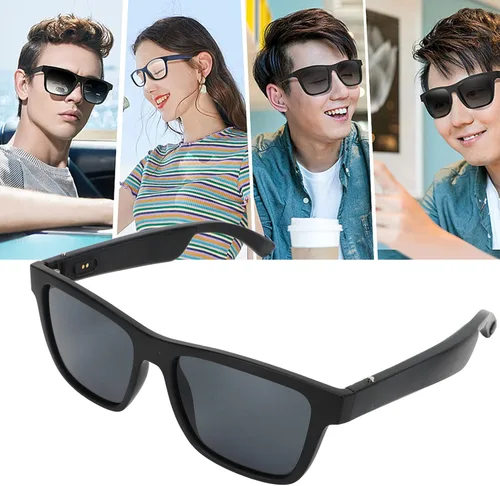 Vista 2 de Fydun Gafas de sol inteligentes que llaman las manos que filtran el deslumbramiento gafas de música para viajar