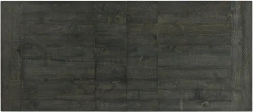 Vista 7 de Sunset Trading Gray Trestle - Juego de comedor de 6 piezas Mesa rectangular extensible de 96 pulgadas Servidor con estante para vino Madera