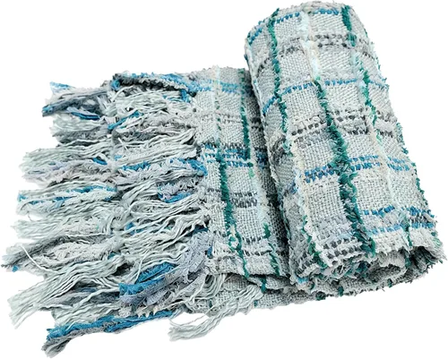 Vista 12 de BNF Home cobija de Chenille para sofá, multicolor (50" x 60")