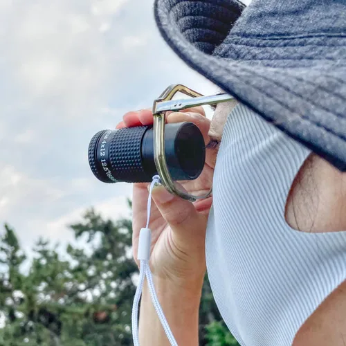 Vista 5 de Monocular de primer plano diseñado para usuarios de baja visión que tienen discapacidad visual. Monoculares de aumento de tamaño mini para visión a