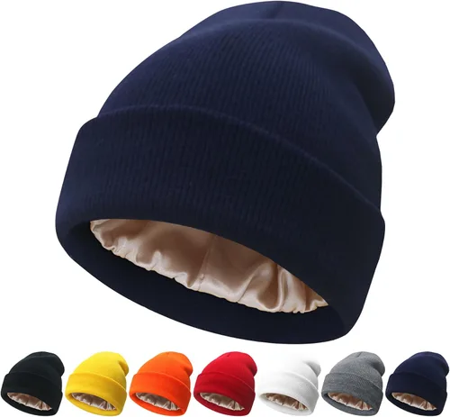 Vista 15 de NPQQUAN Unisex Beanie Hats for Men Women Winter Knit Beanies