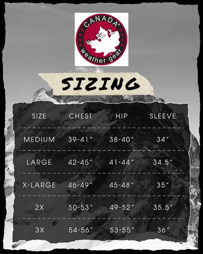 Vista 7 de CANADA WEATHER GEAR Chaqueta de invierno para hombre grande y alta, abrigo pesado tipo parka, chaqueta para hombres grandes y altos (M-5XL)