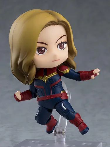 Vista 6 de Buena sonrisa - Nendoroid - Marvel - Vengadores - Capitana Marvel: Edición Héroe DX Ver., Multicolor (G90871)