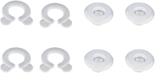 Vista 5 de ULTNICE Juego de 4 clips ajustables para sábanas de cama, sujetadores de sábanas para colchones ajustados y planos, accesorios de ropa de cama