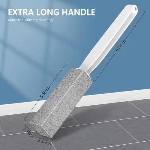 Vista 2 de Laiyeoy Limpiador de Inodoro Piedra Pómez - Removedor de Manchas de Agua Dura, Elimina Potentemente los Anillos del Inodoro, Óxido y Cal, Ideal