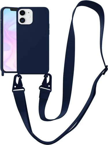Vista 11 de Funda compatible con iPhone 8 Plus, iPhone 7 Plus/6 Plus/6S Plus con cordón, funda cruzada para iPhone con correa ajustable de silicona para iPhone