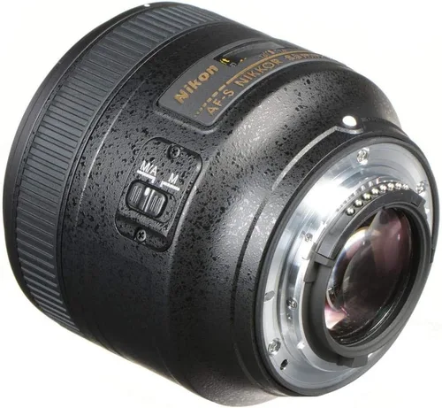 Vista 5 de Nikon AF S NIKKOR Lente fija de 85mm f/1.8G con autofoco para cámaras DSLR Nikon Negro