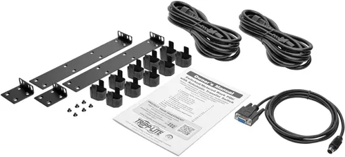Vista 7 de Tripp Lite PDU con medición, interruptor de transferencia automática (ATS), 20A, 120V, 1.92kW, monofásico - 16 salidas (5-15/20R), cables de entrada