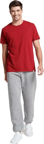 Vista 2 de Russell Athletic Camisetas Dri-Power de manga corta para hombre, absorben la humedad, protección contra olores, UPF 30+, tallas S-4x