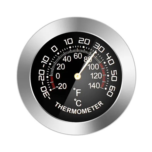 Vista 7 de Termómetro de interior para coche, medidor de temperatura, higrómetro, mini mecánico analógico, detección de humedad, medidor de alta precisión