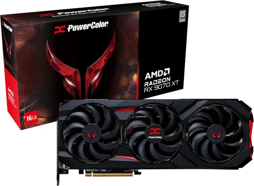 Vista 16 de PowerColor Reaper AMD Radeon RX 9060 XT 8GB GDDR6