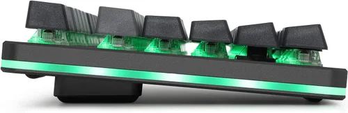 Vista 4 de DROP Teclado mecánico CTRL - Teclado para juegos TKL (87 teclas), interruptores de intercambio en caliente, macros programables, LED RGB