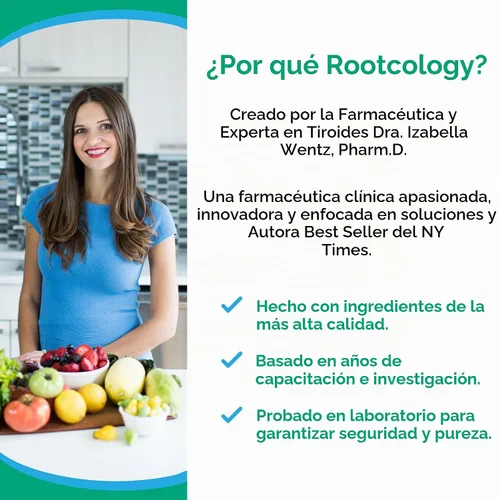 Vista 4 de Rootcology by Dr. Izabella Wentz Restablecimiento hepático Limpieza aislada de proteína de guisante con vitamina B6, B12 y 0.49 oz de proteína