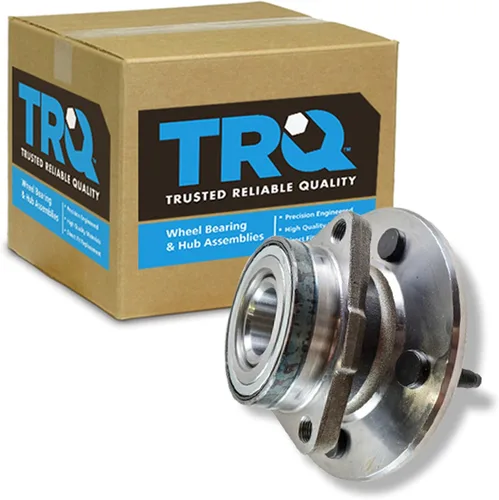 Vista 133 de TRQ Cojinete de rueda lateral del pasajero trasero y conjunto de cubo compatible con Ram ProMaster 1500 ProMaster 2500 ProMaster 3500 2014-2023