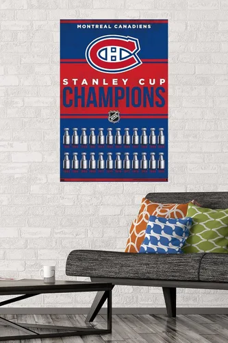 Vista 2 de Trends International Póster de pared de la NHL Montreal Canadiens - Champions 23