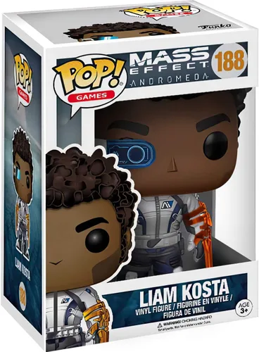 Vista 2 de Figura de acción de la serie POP Games de Funko de Liam Costa del videojuego Mass Effect: Andromeda