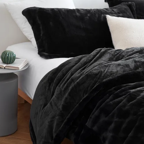 Vista 2 de Byourbed Chunky Bunny - Edredón Coma Inducer Twin XL, color negro conejo