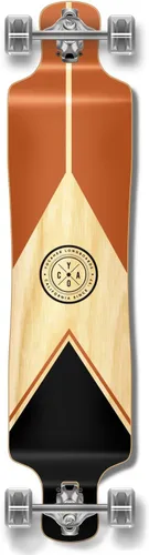 Vista 11 de Yocaher Earth Series - Patinetas completas Longboard con BlackWidow Premium 80A Grip Tape Aluminio Truck ABEC-9 Rodamiento 2.756 in Ruedas