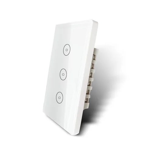 Vista 15 de Zigbee Smart Touch - Interruptor de luz de pared, control de aplicación/voz, visión nocturna, requiere puerta de enlace Tuya